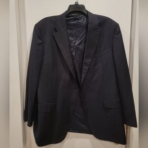 Canali Italy 100% Wool Navy Blue Blazer Sport Jacket